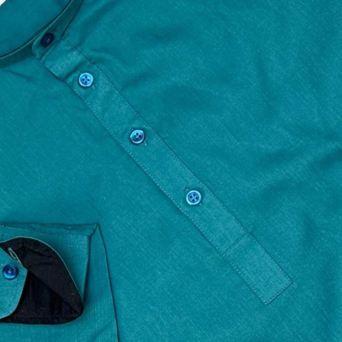 Teal Green Full Sleeve Katua