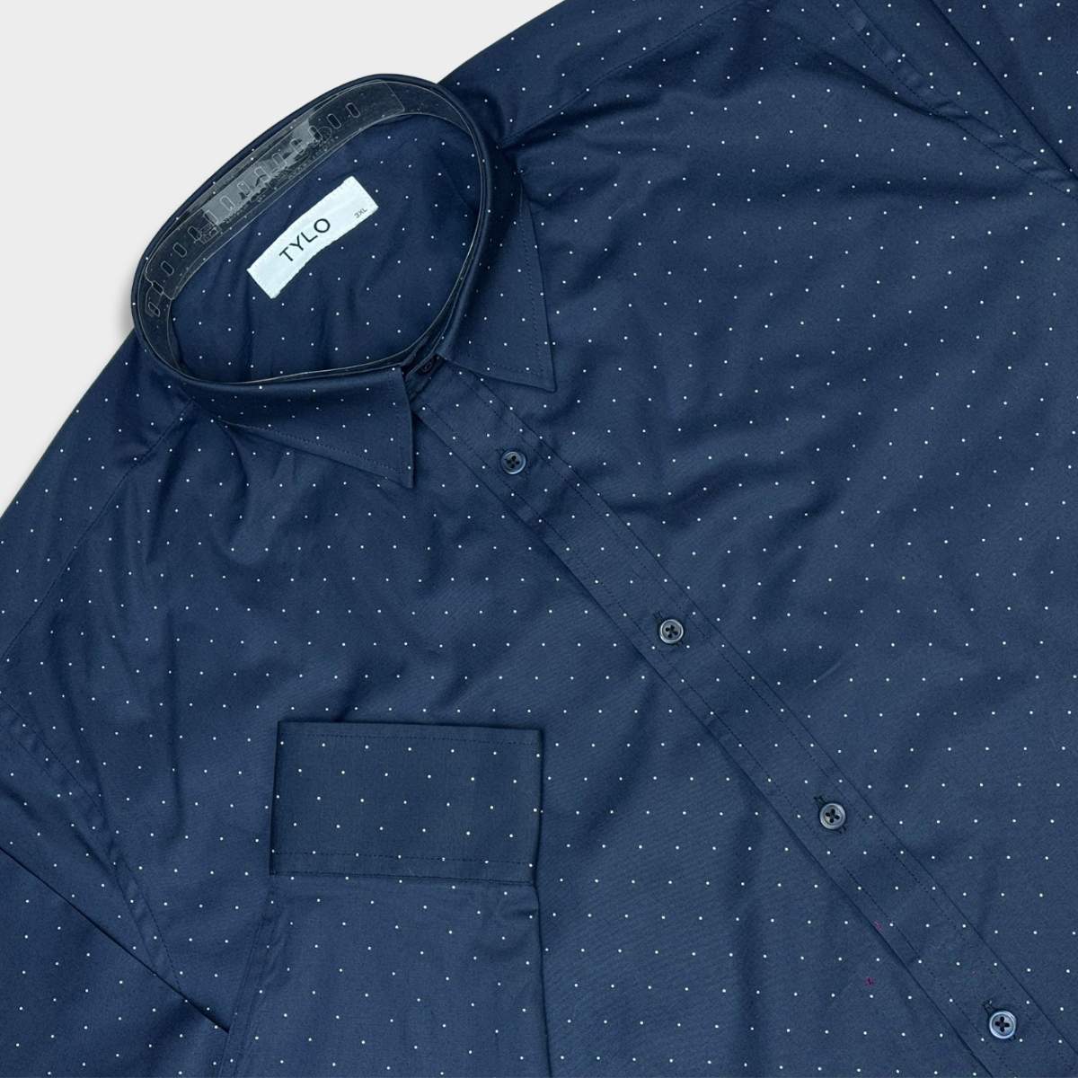 Midnight Pin Dot Regular Shirt