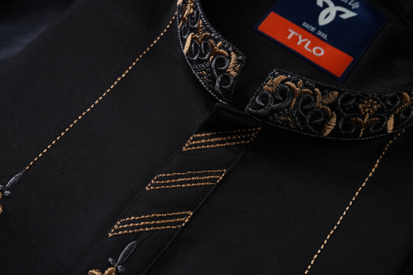 Midnight Black Exclusive Panjabi