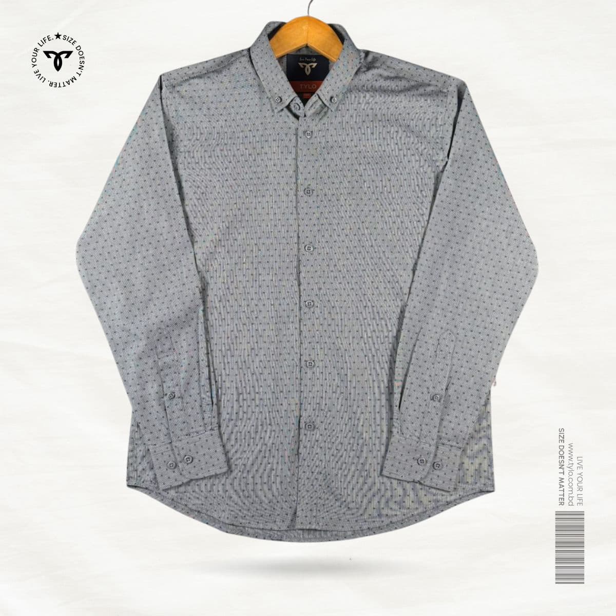 TYLO Grey Dot Premium Shirt showcase 1