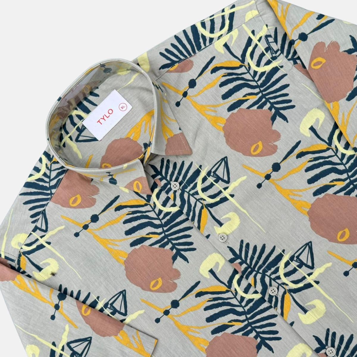 TYLO Half Sleeve Shirt – Pastel Floral Print showcase 2