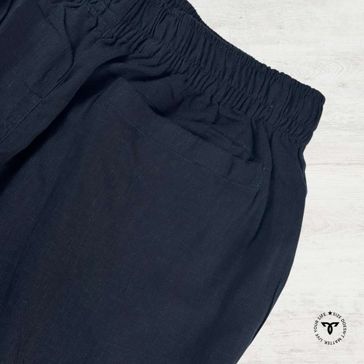 Remi Cotton Relaxed Trouser – Deep Navy showcase 3