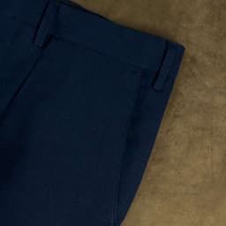 Premium Navy Blue Formal Pant  view 2