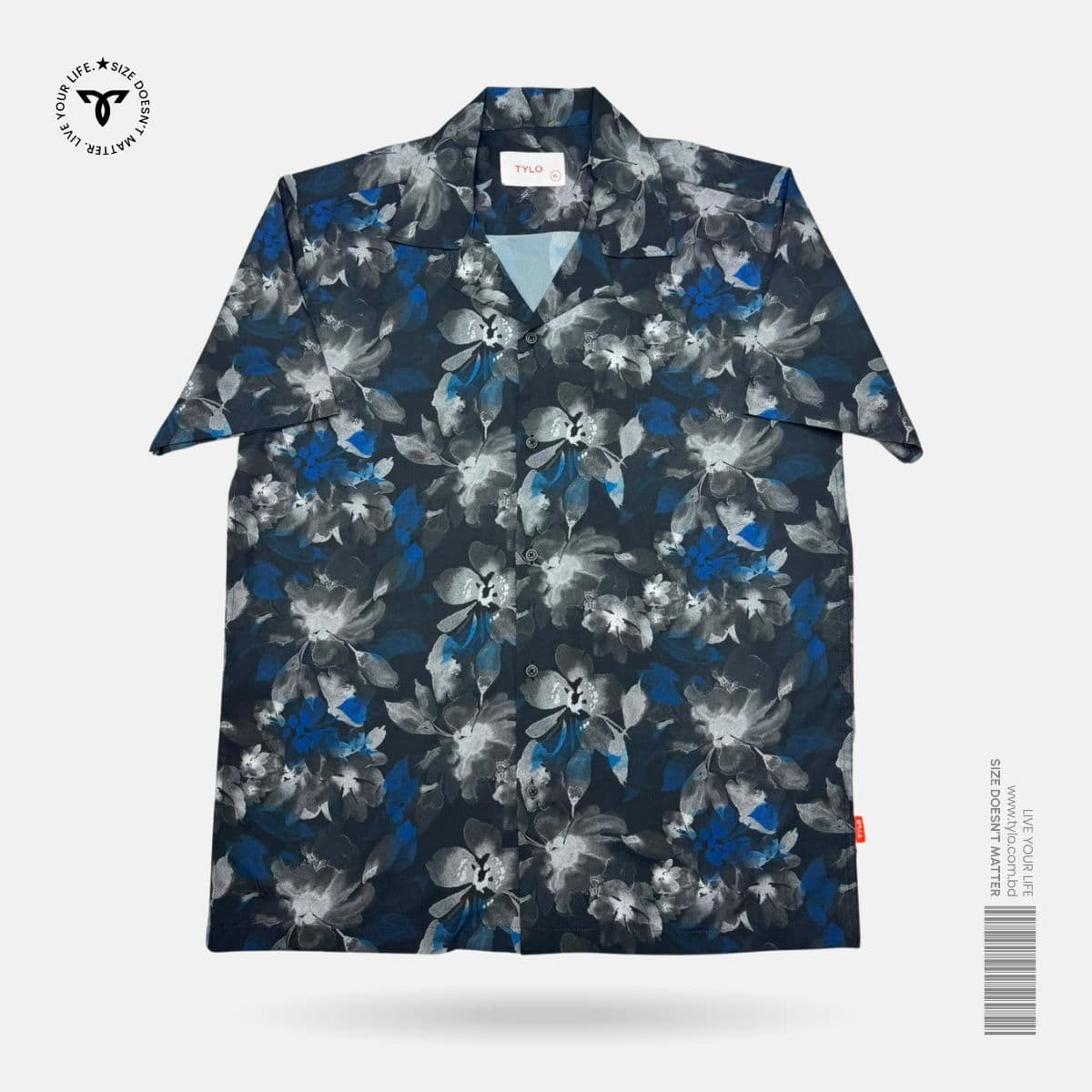 Midnight Bloom Cuban Shirt showcase 1