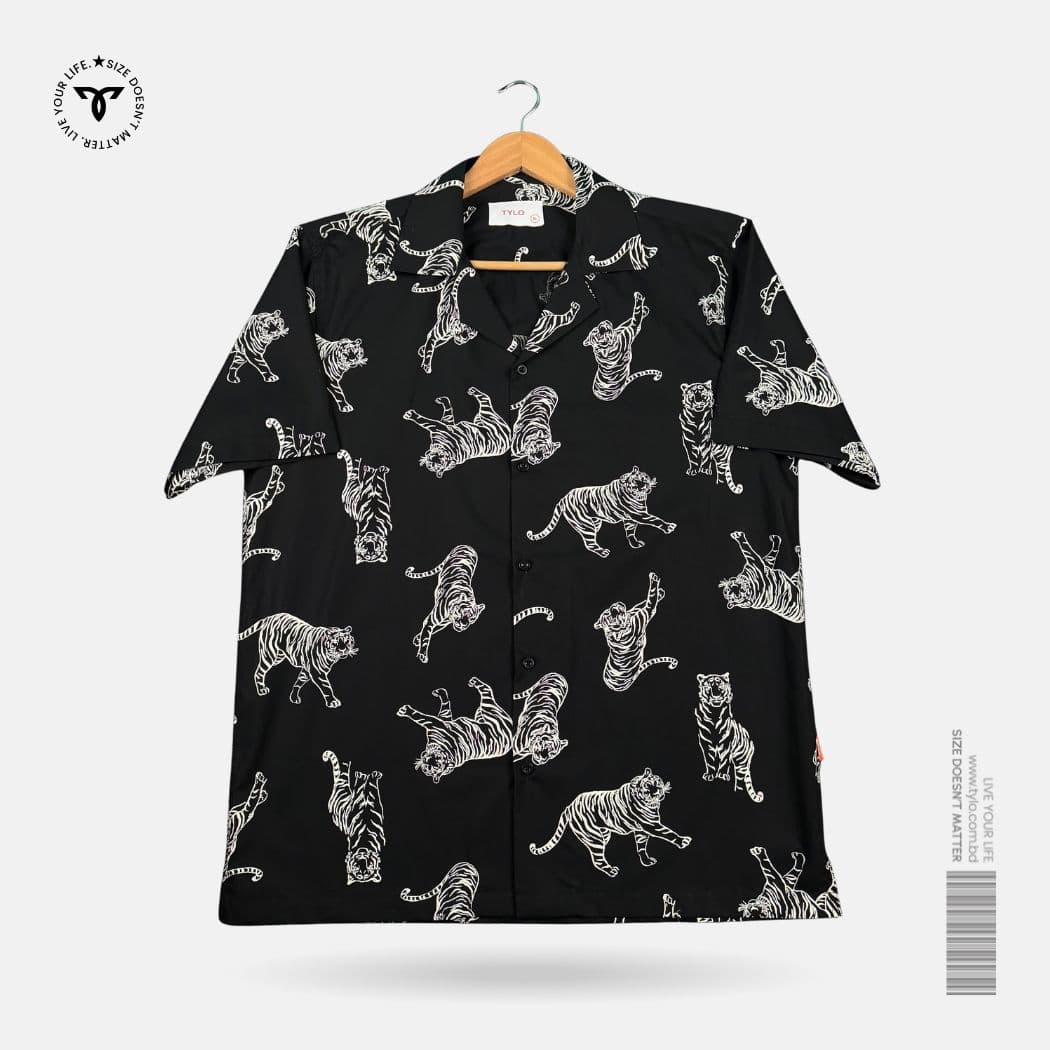 Shadow Tiger Vacation CUBAN SHIRT