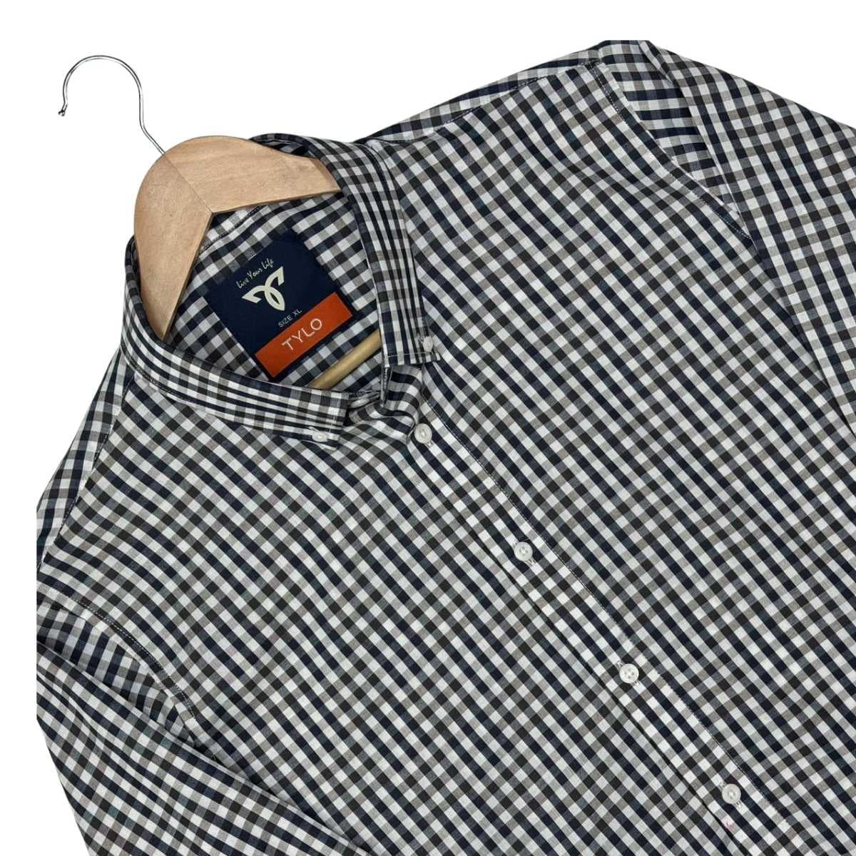 Monochrome Classic Check Premium Shirt showcase 2