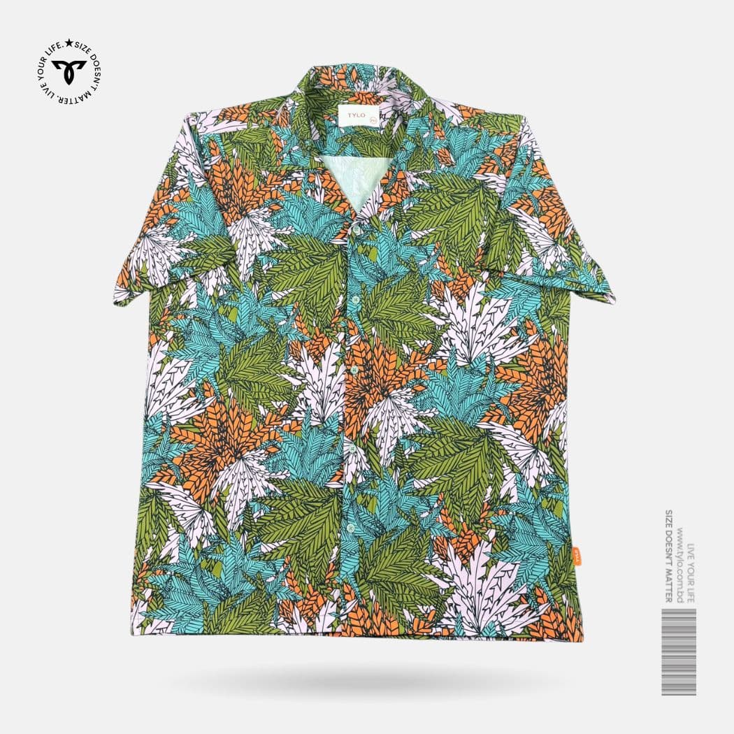 Tropical Jungle Cuban Shirt showcase 1
