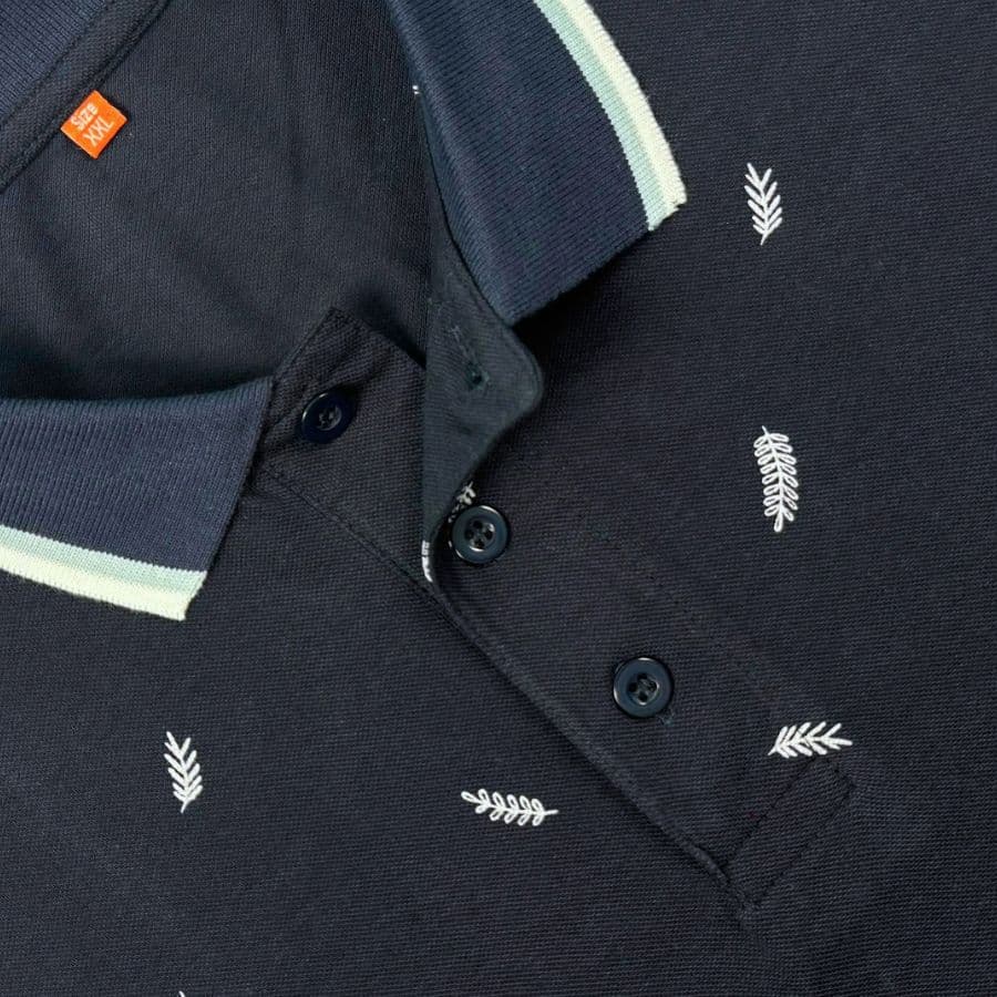 Midnight Fern Polo T-shirt showcase 2