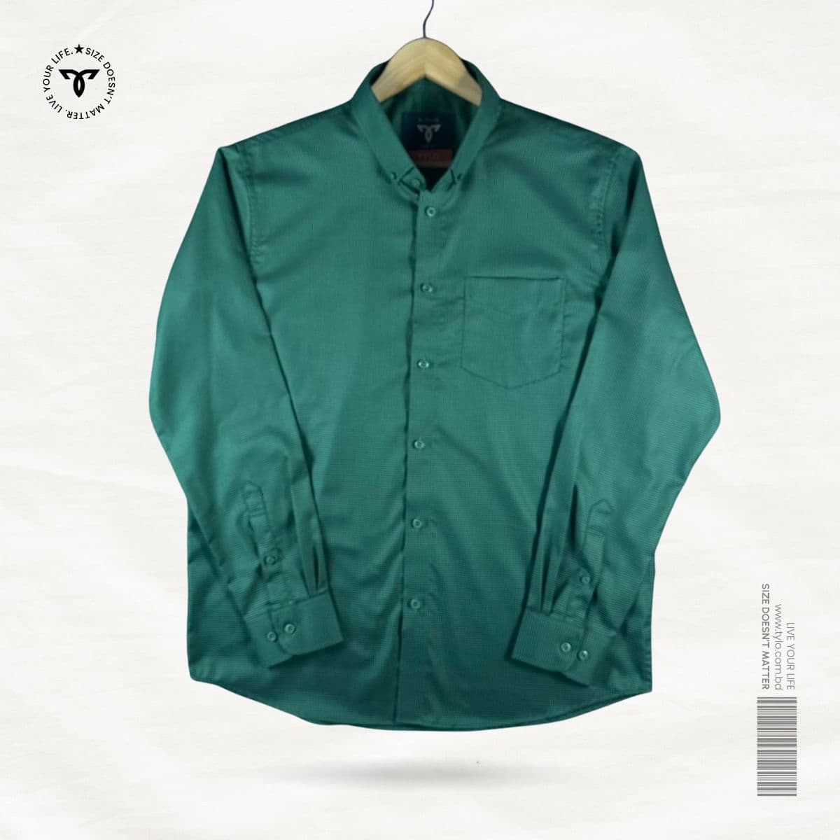 TYLO Dark Green Premium Shirt showcase 1