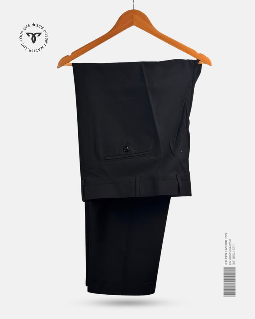 Jet Black Basic Pant