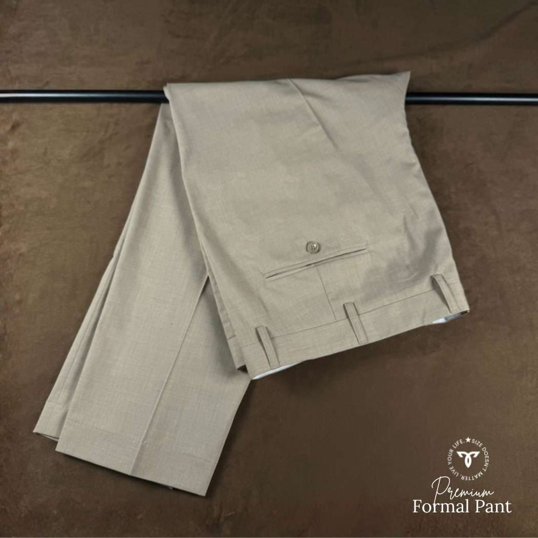Premium Beige Formal Pant