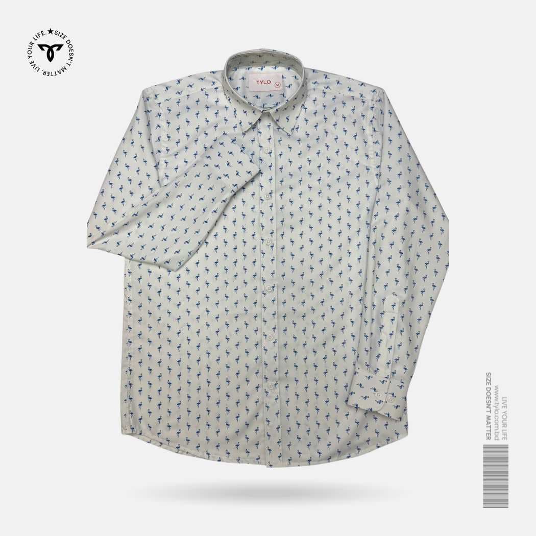Bird Print Shirt showcase 1