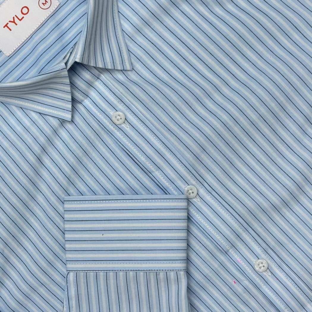 Light Blue Stripe Shirt showcase 3