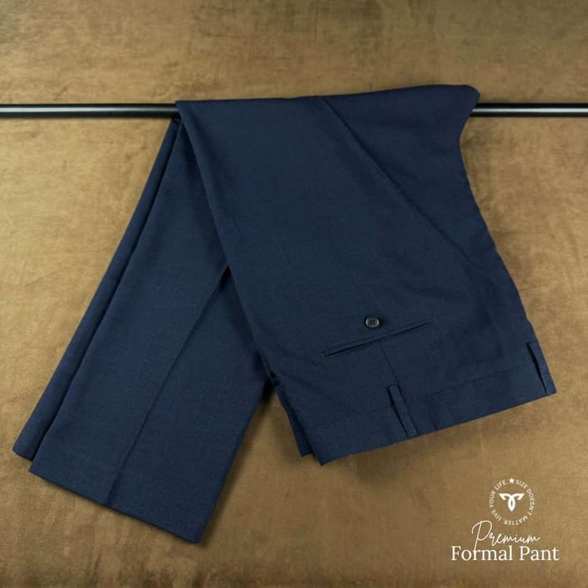Premium Navy Blue Formal Pant 