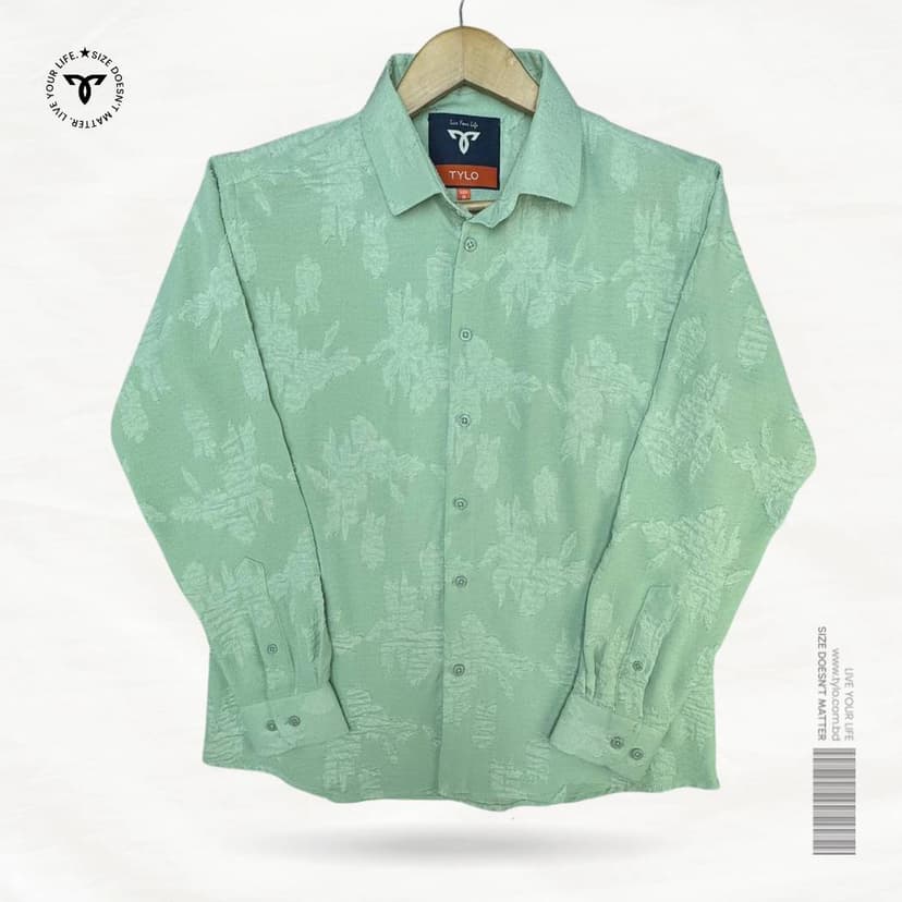 Mint Floral Premium Shirt