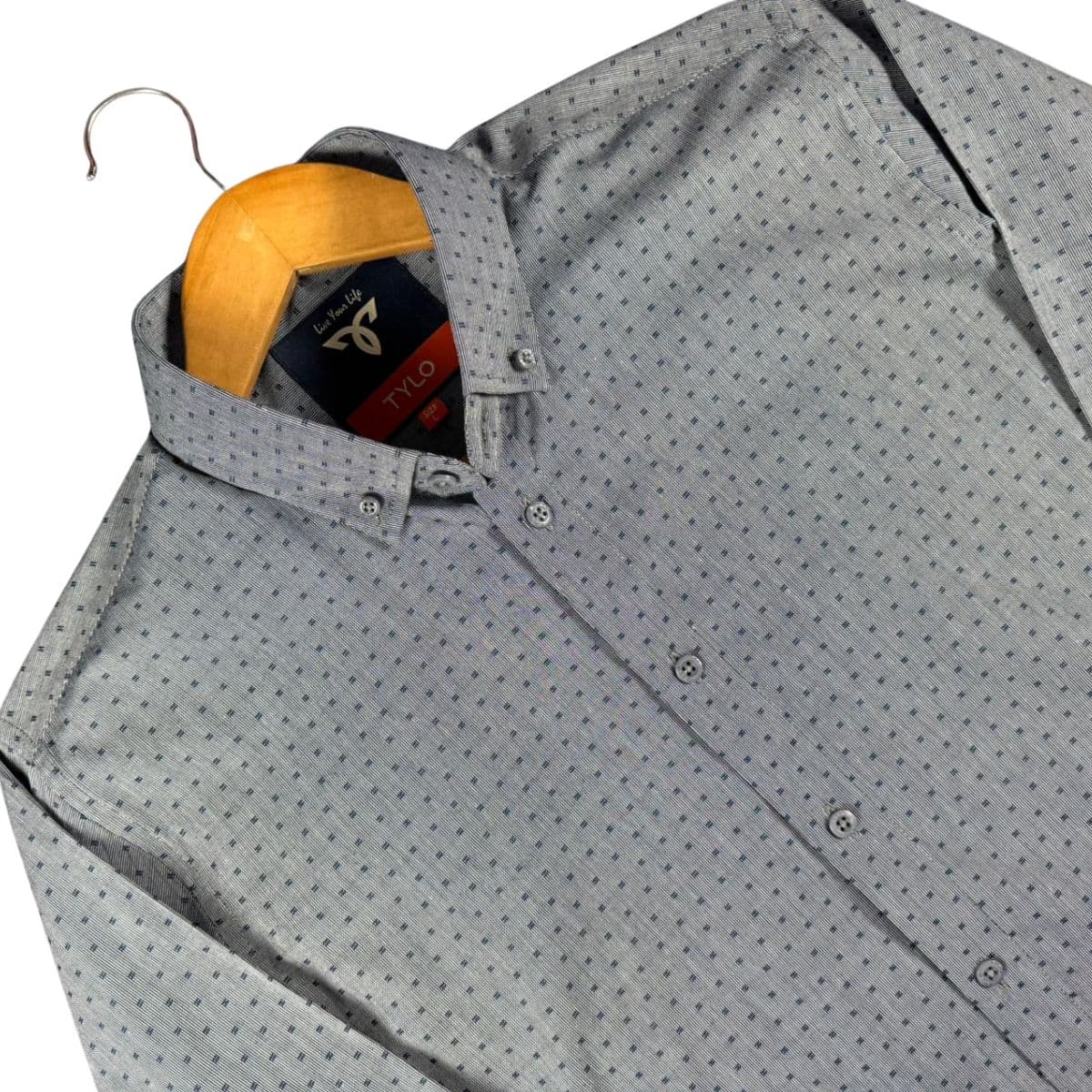 TYLO Grey Dot Premium Shirt showcase 2
