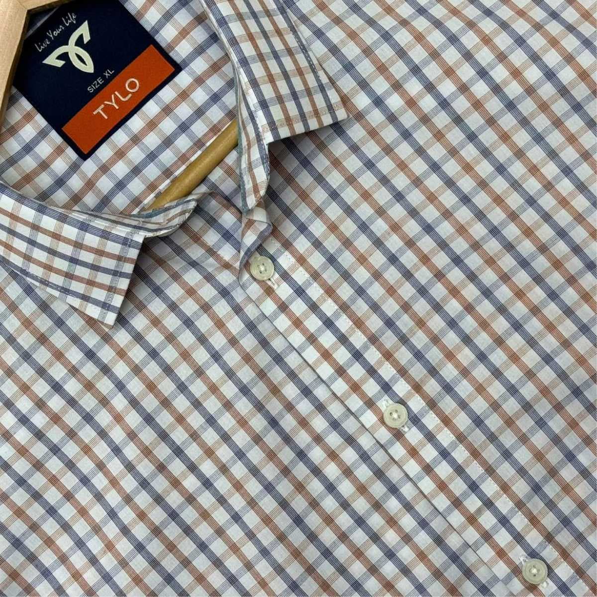 Multicolored Grid Check Premium Shirt showcase 3