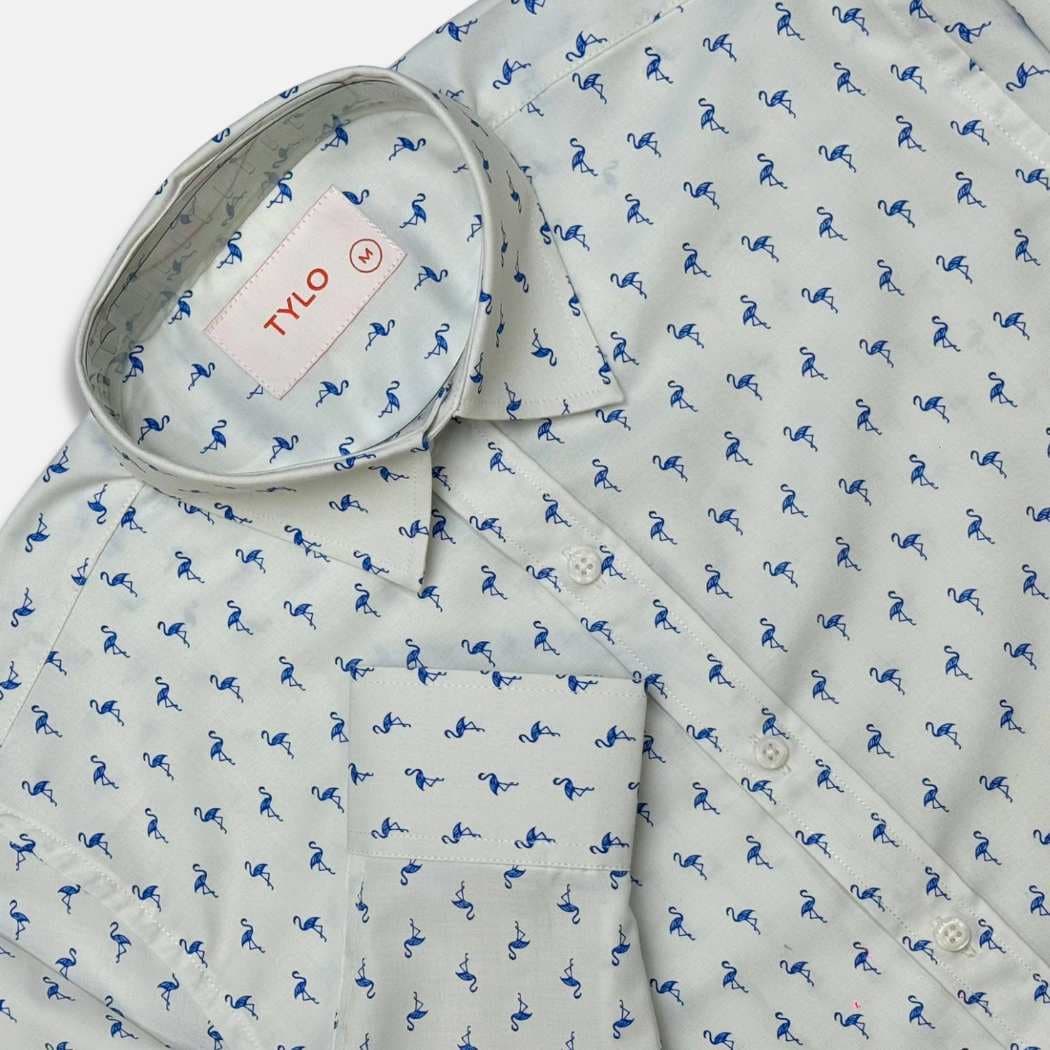 Bird Print Shirt showcase 2
