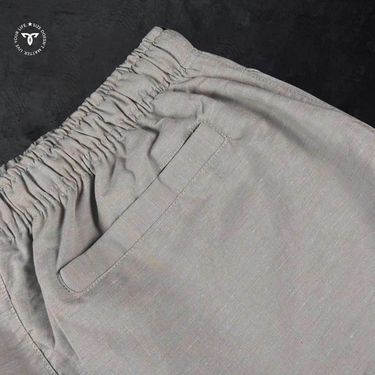 Remi Cotton Relaxed Trouser – Olive Green showcase 3