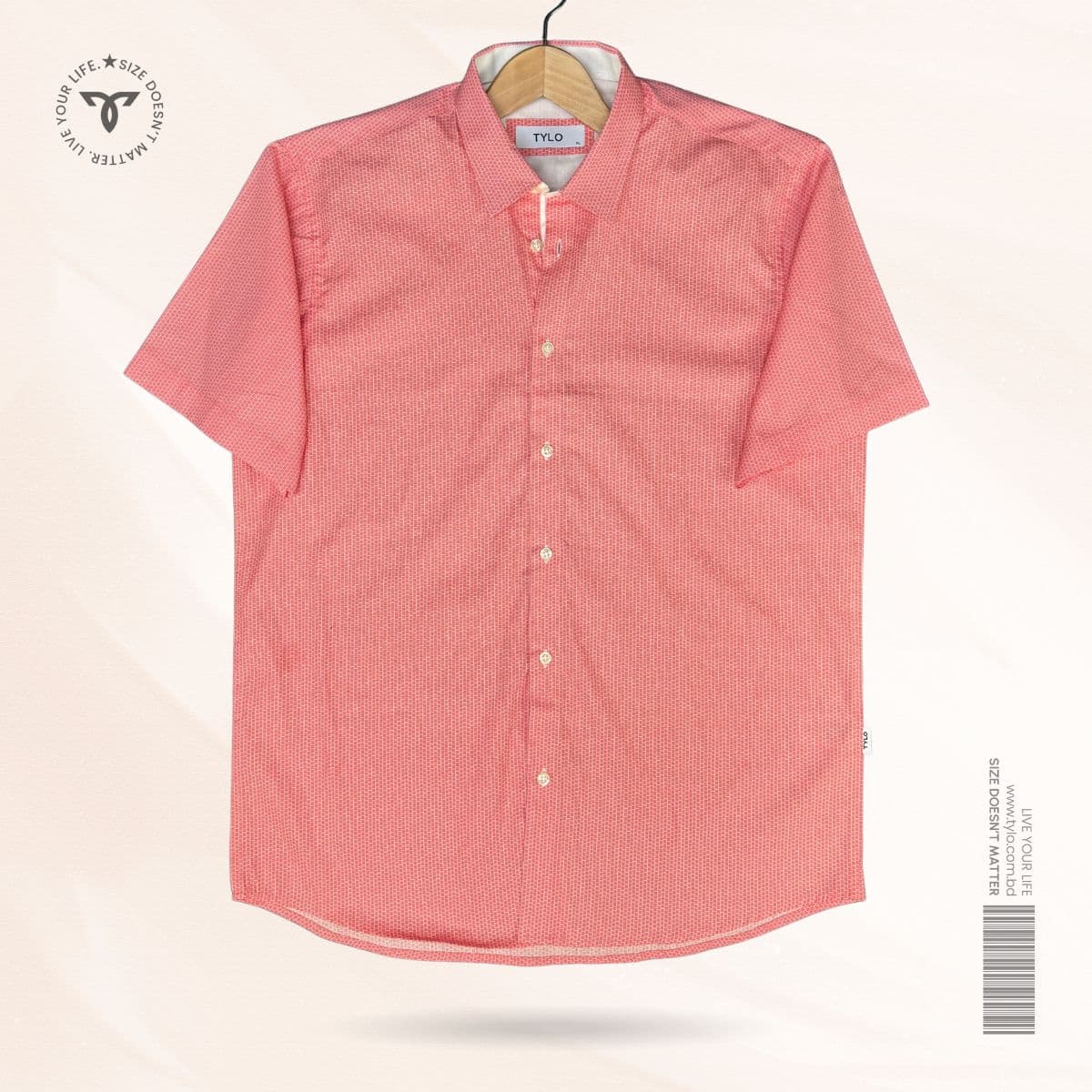 Tuscan Rose Half Sleeve Shirt