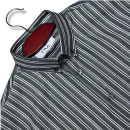 TYLO Grey Stripe Premium Shirt view 1