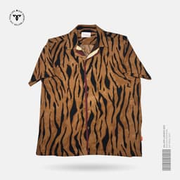 Tiger Brown Cuban Shirt view 0