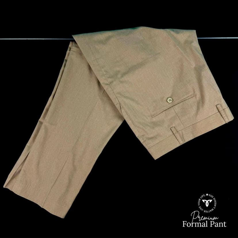 Premium Formal Pant -  Khaki