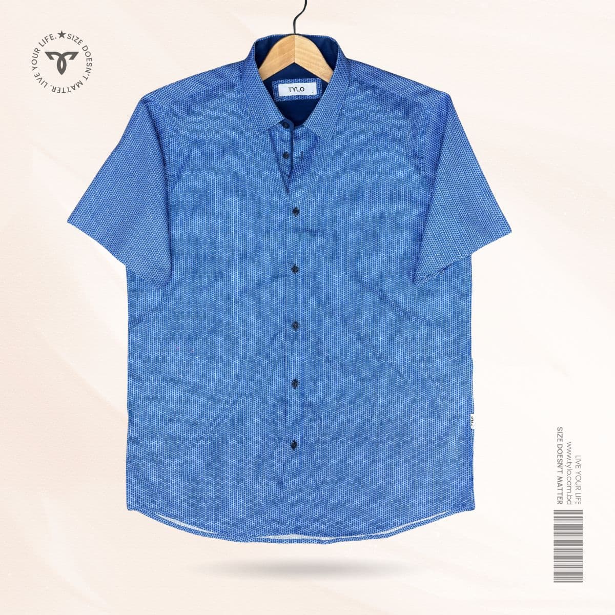 Royal Mosaic Half Sleeve Shirt