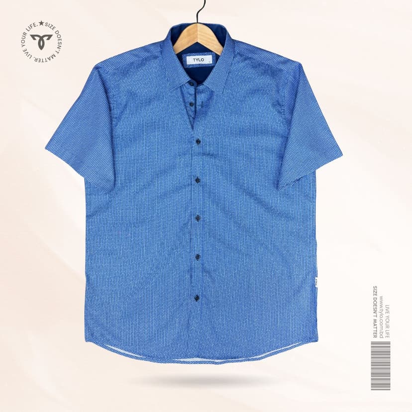 Royal Mosaic Half Sleeve Shirt