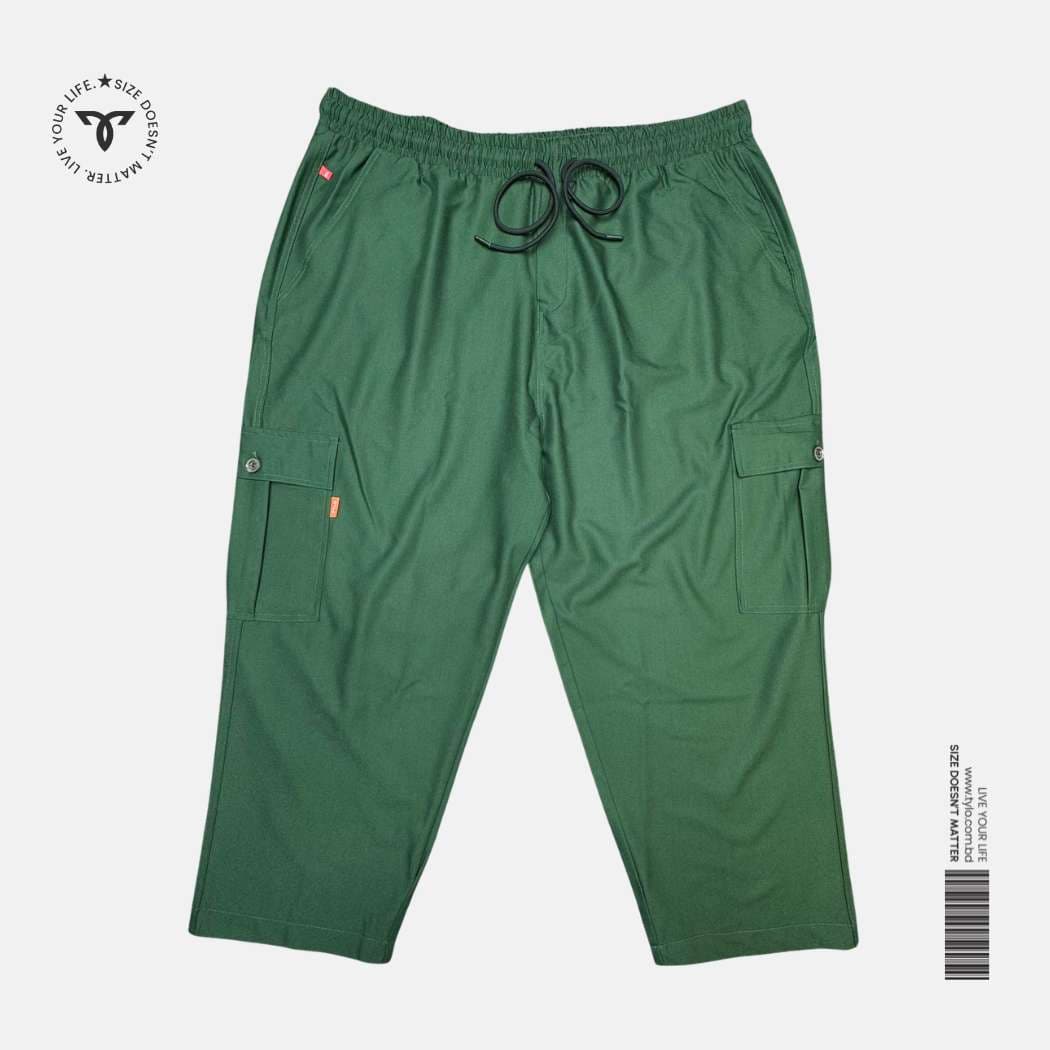 Forest Green Cargo Pant showcase 2