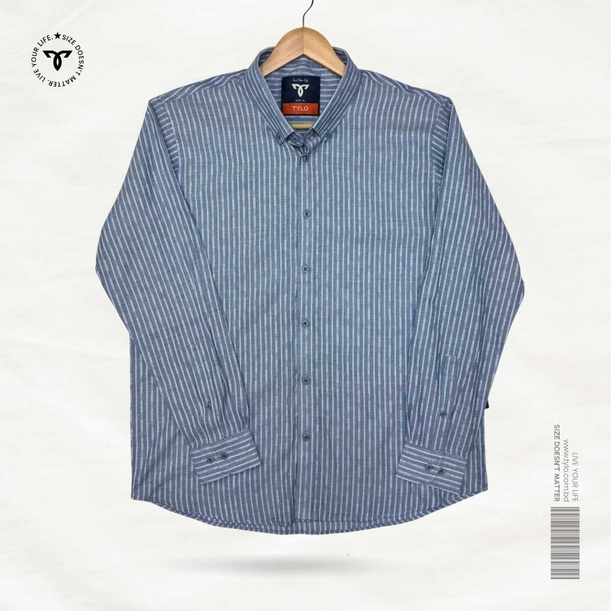 Ash Horizon Stripe Premium Shirt showcase 1