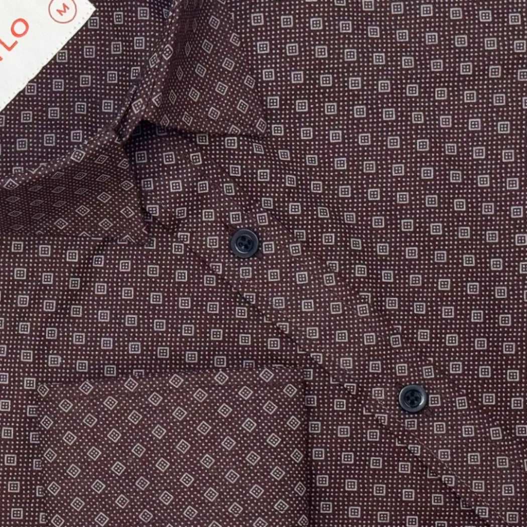 Maroon Dot Shirt showcase 2