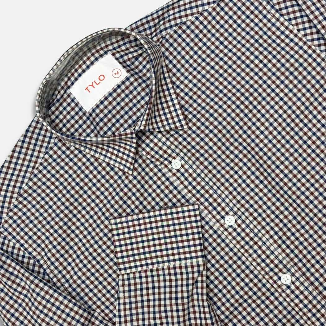 Brown Check Shirt showcase 2