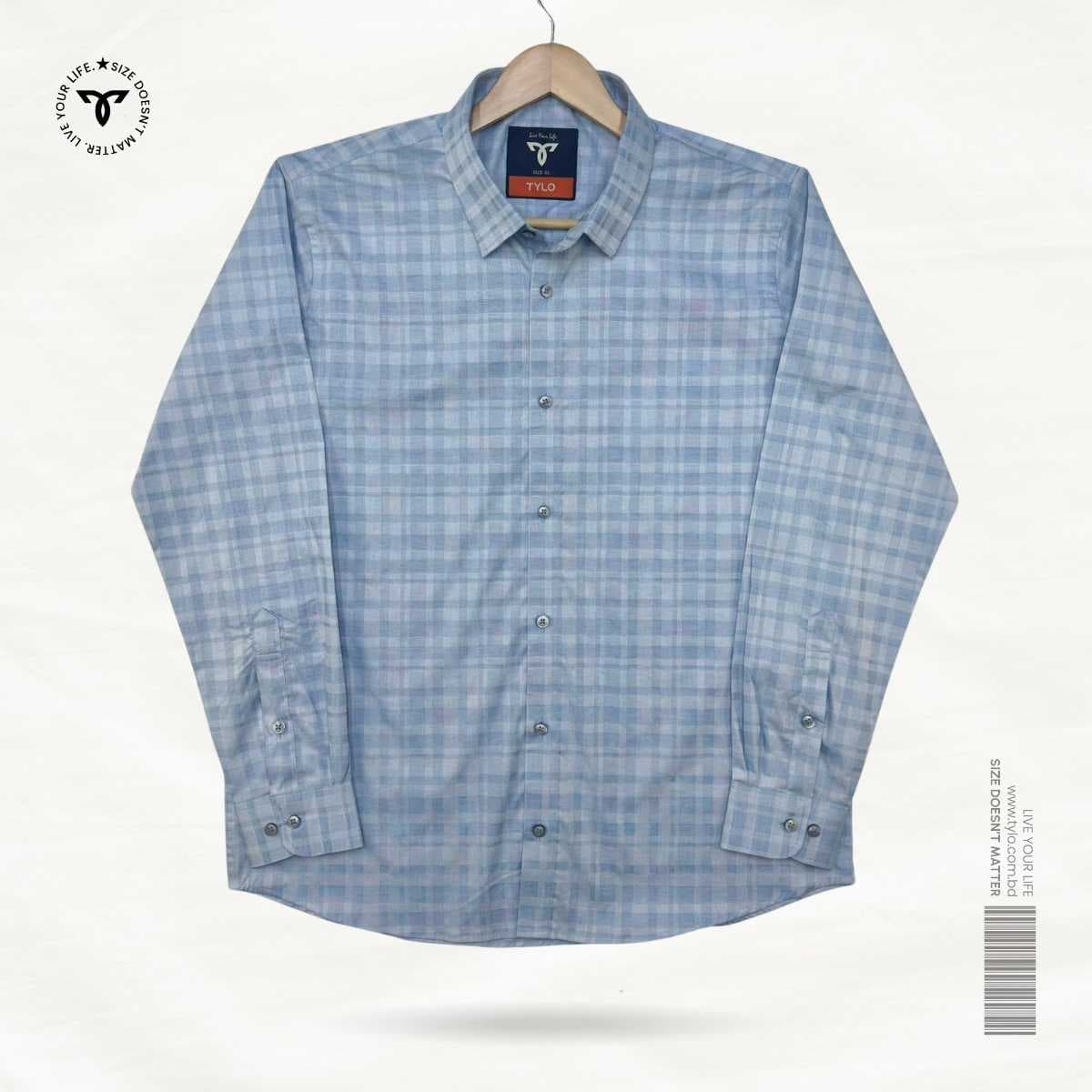 Sky Check Shirt Premium Shirt