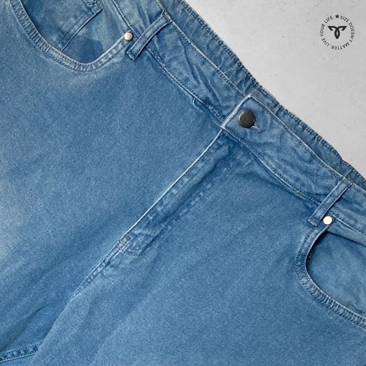  Light Wash Blue Jeans Pant alternate