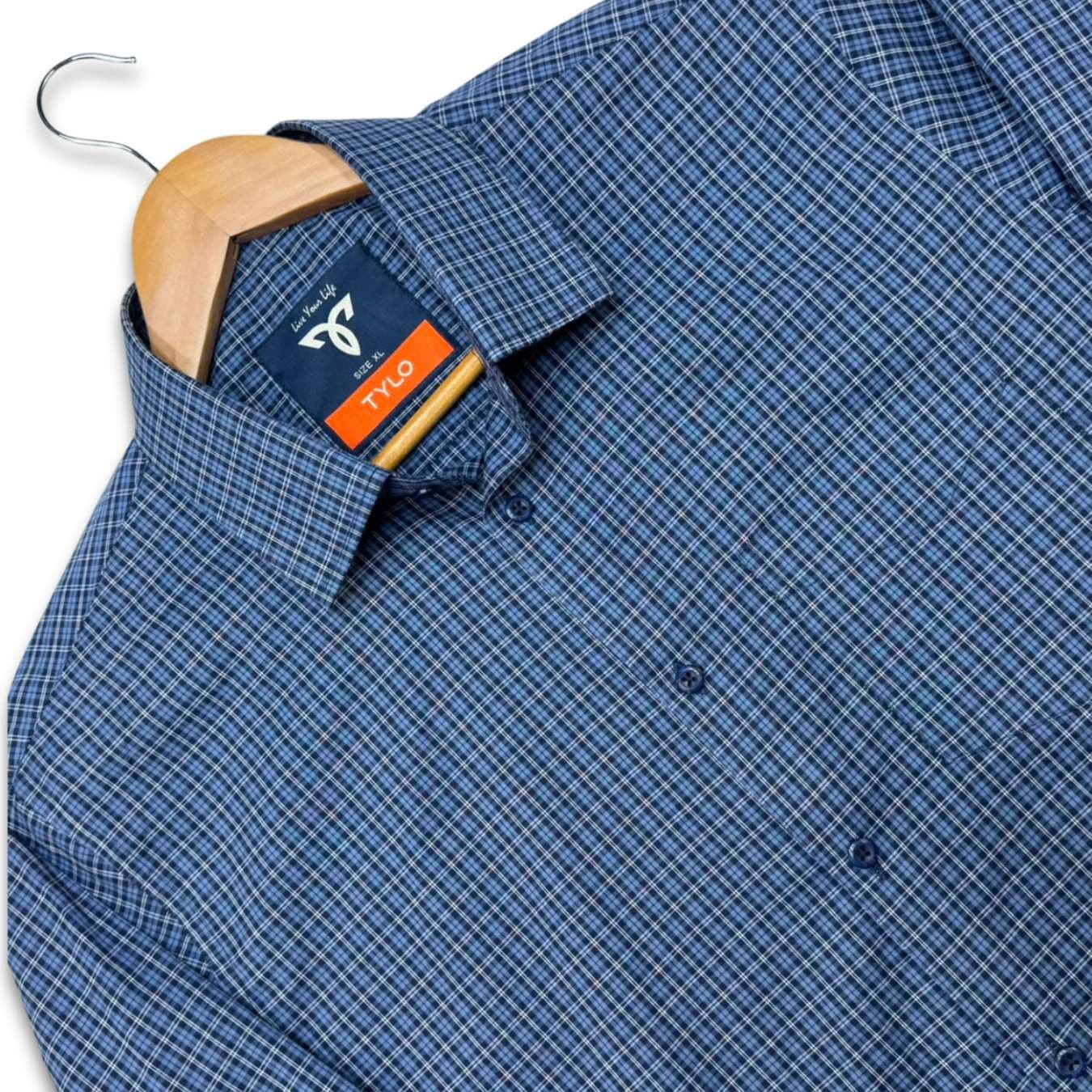 Midnight Micro Check Premium Shirt