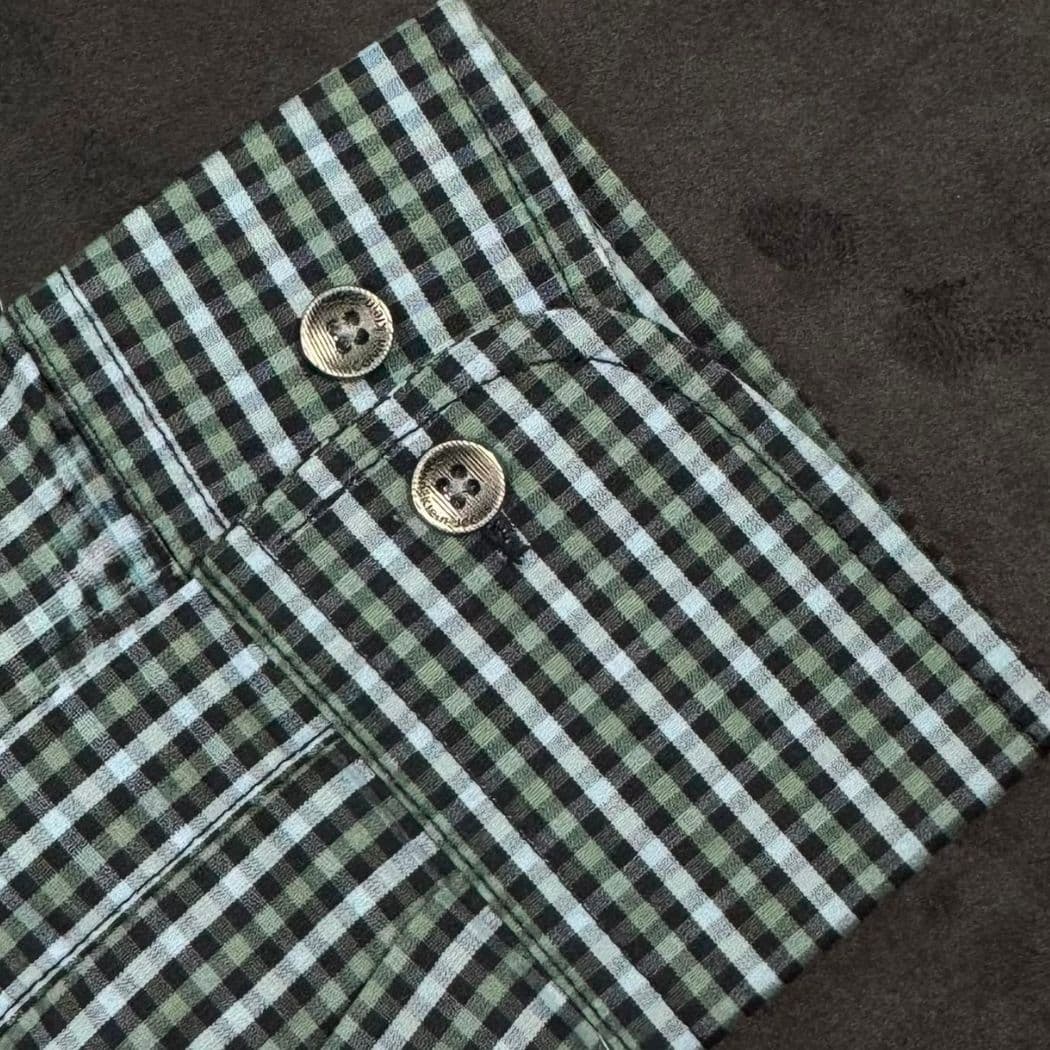 Monochrome Check Katua showcase 4