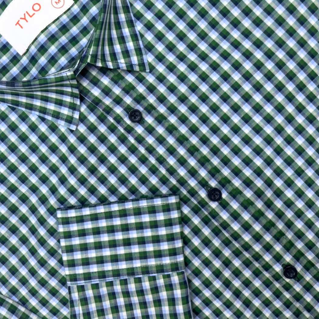 Green Check Shirt showcase 2