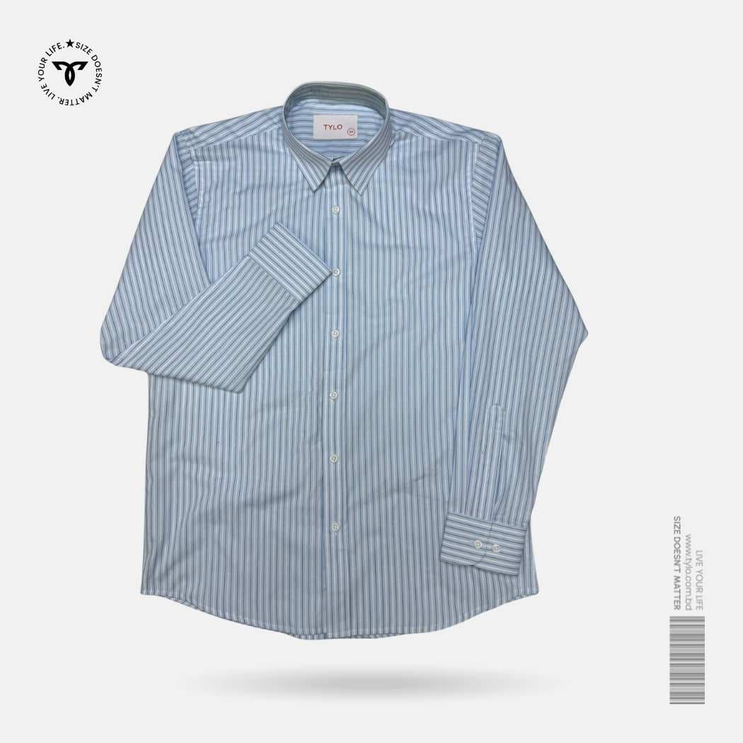 Light Blue Stripe Shirt showcase 1
