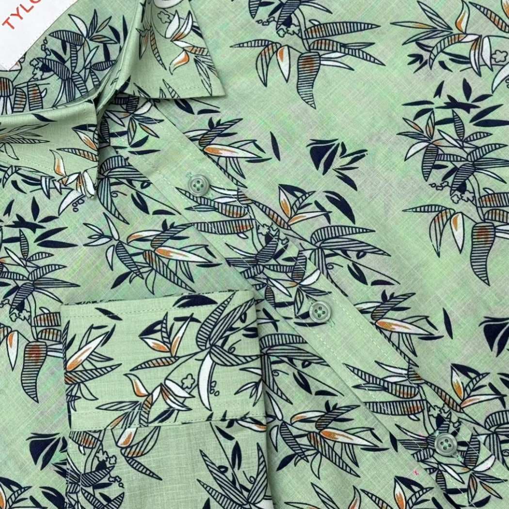Leaf Print Shirt showcase 3