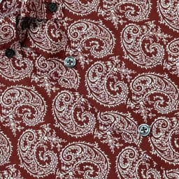 TYLO Burgundy Paisley Premium Shirt view 2