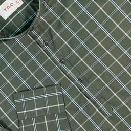 Olive Check Katua view 1