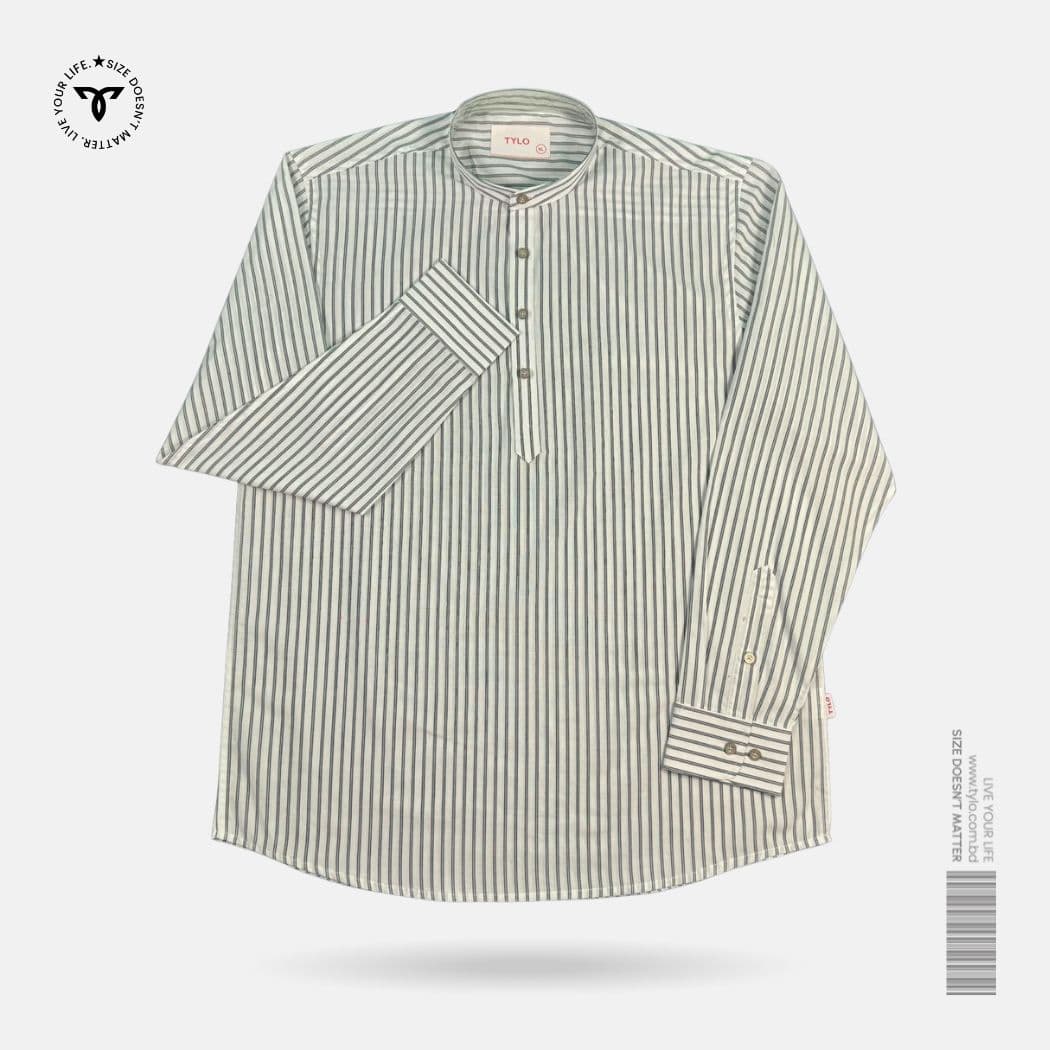 Ivory Pinstripe Katua