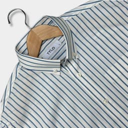 TYLO Blue Stripe Premium Shirt view 2