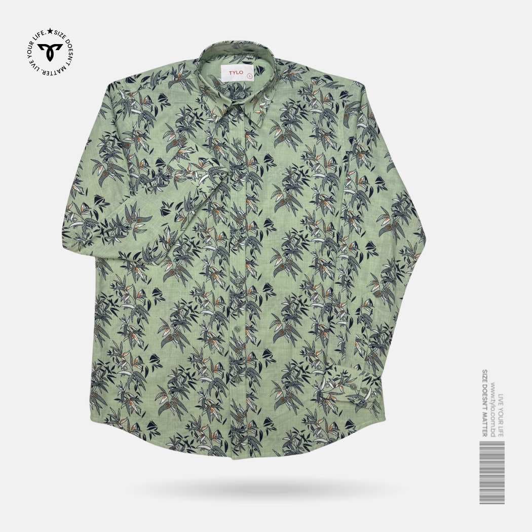 Leaf Print Shirt showcase 1