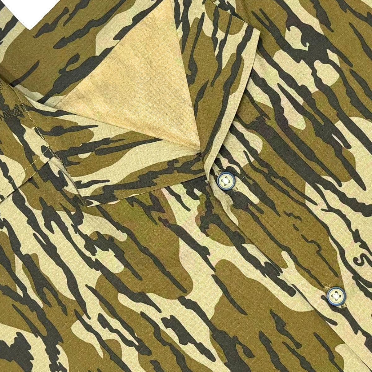 Olive Camo Cuban Shirt showcase 3