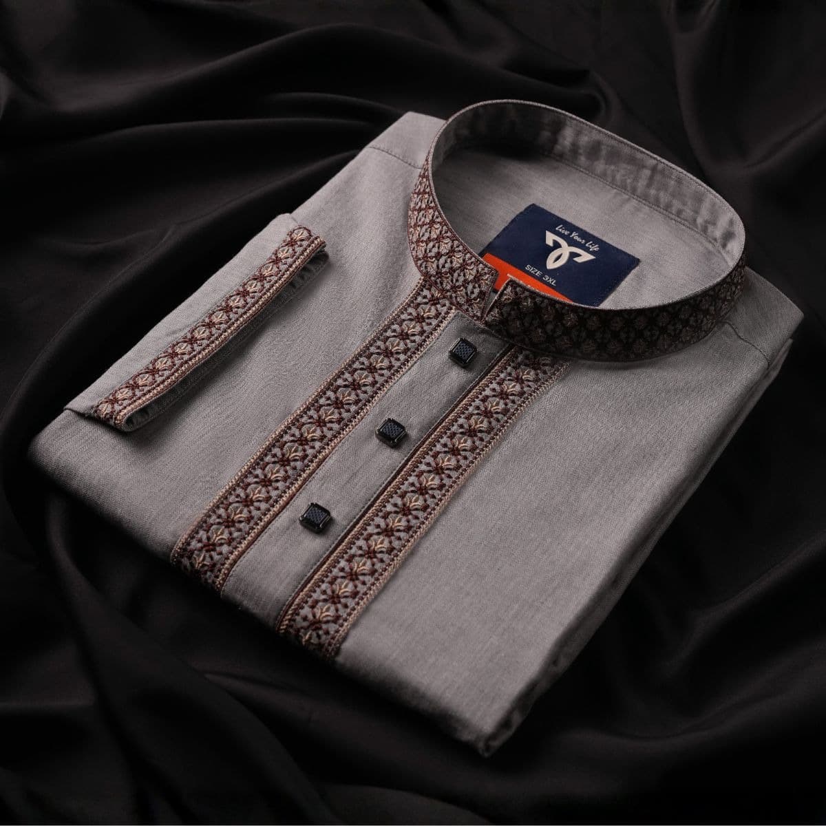 TYLO Dramatic Ash Premium Panjabi