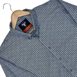 Ash Horizon Stripe Premium Shirt view 1