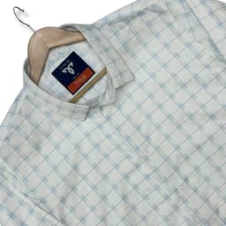 Ivory Grid Premium Shirt view 1
