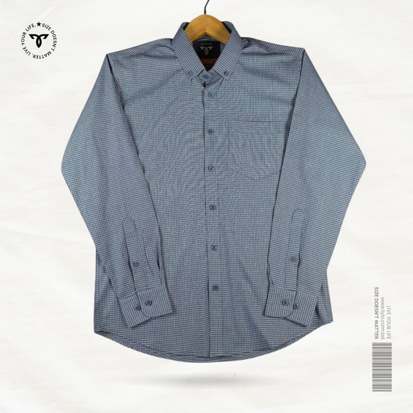 TYLO Navy Check Premium Shirt